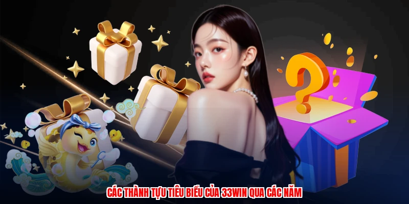 Các thành tựu tiêu biểu của 33Win qua các năm